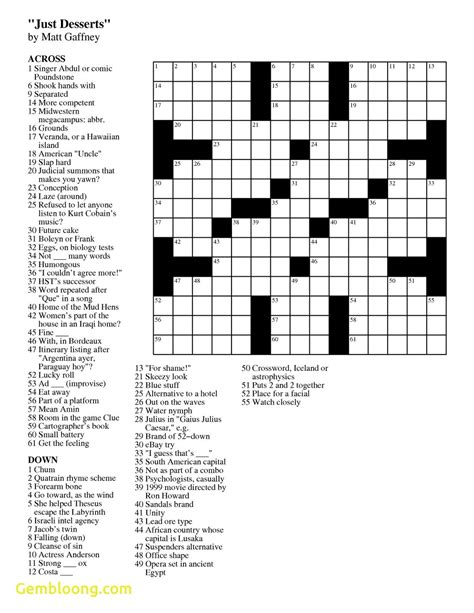 usa today crossword.